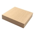 thumbnail image 4 of Bloques de tallado de madera de tilo natural sin terminar para manualidades creativas y carpintería 10 cm x 10 cm x 2 cm, 4 of 8