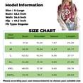 thumbnail image 3 of Hazbin Hotel Moda Casual Mujer Impreso Manga Corta Cuello Redondo Pullover Tops Rojo/3XL, 3 of 6