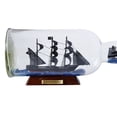 thumbnail image 5 of Handcrafted Model Ships QA-Revenge-Bottle-11 Blackbeards Queen Annes Revenge Model Ship in a Glass Bottle, 11 in., 5 of 5