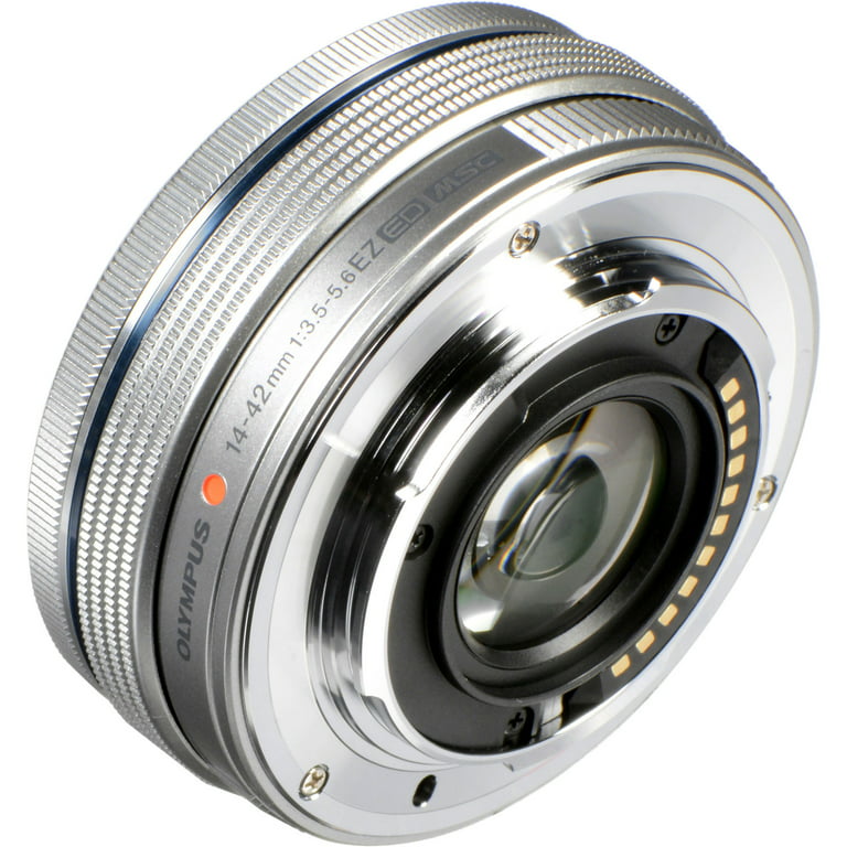 Olympus M.Zuiko Digital ED 14-42mm f/3.5-5.6 EZ Lens - Silver