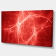 thumbnail image 2 of Éclair Lumineux sur Ciel Rouge - Impression sur Toile Florale, 2 of 4