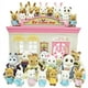 thumbnail image 3 of Muebles para casa de muñecas con familia de animales del bosque, juguetes en miniatura a escala 1/12, accesorios para muñecas de niña, dormitorio, baño, kit de casa de muñecas, 3 of 5