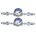 thumbnail image 1 of 2Pcs/Set Ceramic Cabinet Handle, Modern Simple Style Hand Painted Blue and White Porcelain Ceramic Cabinet Knobs for Kitchen/Dresser Drawer/Cupboard/Wardrobe[C], 1 of 9