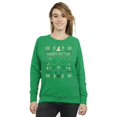thumbnail image 2 of Harry Potter Womens Christmas Pattern Sweatshirt, 2 of 3