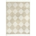 thumbnail image 6 of nuLOOM Marissa High/Low Diamond Tassel Area Rug, 12' x 15', Marissa Beige, 6 of 9