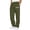 Army Green-1, variant on Baggy Sweatpants Men Straight Leg Trendy Newyork Letter Printed Trousers Open Bottom Athletic Joggers For Men With Pockets