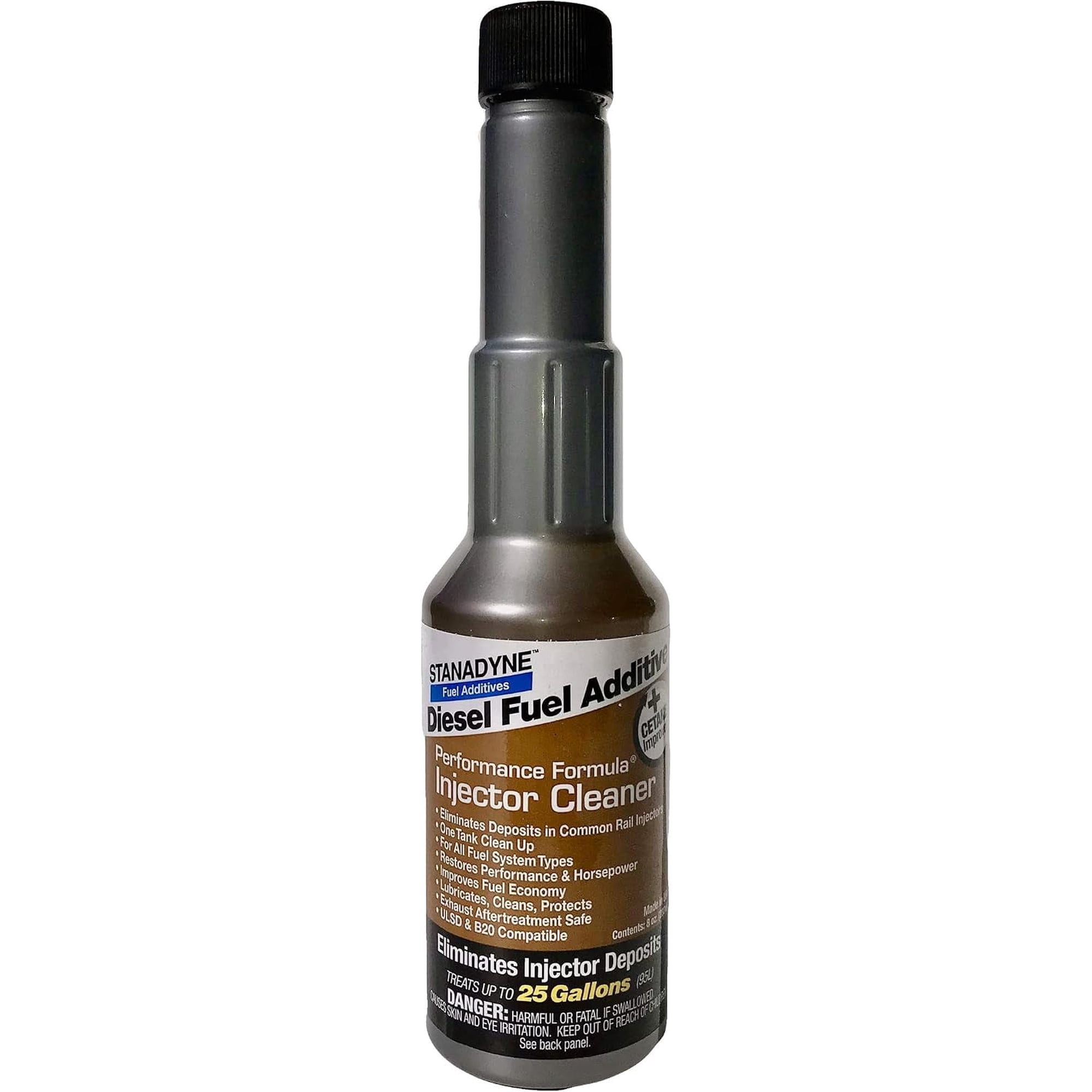 Stanadyne Performance Formula Diesel Fuel Injector Cleaner, Eliminates Injector Deposits, 8 oz