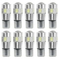 thumbnail image 1 of 10PCS Super Bright T10 Car Bulbs LED Canbus Error Free Lamp 6 SMD White Side Light, 1 of 5