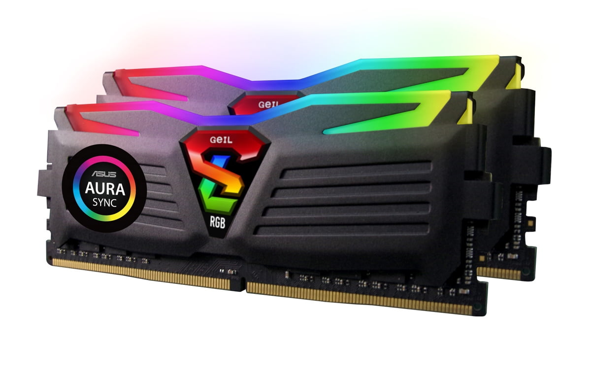 16GB GeIL Super Luce RGB SYNC DDR4 3600MHz PC4-28800 CL18 Dual