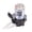 Black, variant on BIMZUC DC 12V Dosing Pump Peristaltic Mini Water Liquid Pump L Style Black 3mm*5mm (2.8 inches / 7.0 cm)[cite: 1]