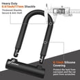 thumbnail image 2 of Candado para bicicleta Sportneer U-lock resistente de 17 mm, 20 x 13 cm, 2 of 6