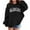 Black, variant on Kids Girls Sports Hoodie Pullover Sweatshirt with Pocket Long Sleeve Hoodies for Girls Boys Soft Kids Clothes for School and Sports