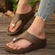 thumbnail image 1 of WILLBEST Sandalias Flexibles De Verano Para Mujer, Con Flores, Informales, Con Punta Abierta, Cuñas, Suela Suave, Transpirables, Zapatillas, Sandalias, 1 of 9