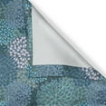 thumbnail image 6 of Ambesonne Floral Valance & Curtain, Clove Petals Vibrant, 55"x24", Petrol Blue Teal, 6 of 6