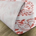 thumbnail image 5 of Ambesonne Valentines Day Place Mats Set of 4, Paisley Design, Standard Size, Red, 5 of 6