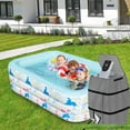 thumbnail image 3 of Housse de Pompe de Spa Imperméable avec Fermeture Éclair, Protecteur Isolé Réutilisable Anti-Poussière, 3 of 7