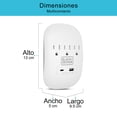 thumbnail image 2 of Multicontacto BLACK+DECKER con salida USB A y salida USB C, 2 of 8