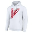 thumbnail image 2 of Men's Starter  White Carolina Hurricanes Color Scratch Fleece Pullover Hoodie, 2 of 3