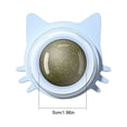 thumbnail image 4 of Juguete Pared Con Hierba Gatera para Masticar Gatitos Limpieza Dientes Morder Gatos () Azul, 4 of 4