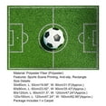 thumbnail image 3 of HLONK cdar Football Rug Playing Football Interesting Sports Scene Design Modern Football Non Slip Area Rug Floor, 3 of 4