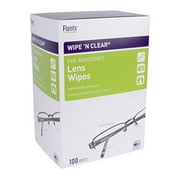 Flents Wipe N Clear Lens Cleaning Wipes (100 Count)