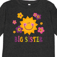 thumbnail image 4 of Inktastic Sunny Big Sister Girls Long Sleeve Toddler T-Shirt, 4 of 5