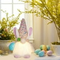 thumbnail image 1 of Xihbxyly Conejito Luminoso de Pascua, Gnomo de Peluche Suave, con Orejas Caídas, Ideal para Fiestas, Cumpleaños y San Valentín. 28 X 19 Cm. Iluminación a Pilas., 1 of 7