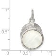 thumbnail image 2 of 925 Sterling Silver Drum Collier Pendentif Instrument de Musique, 2 of 6