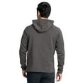 thumbnail image 3 of Wrangler Workwear Men's and Big Men's Sweater Fleece Mock Neck Hoodie, Size S-3XL, 3 of 12