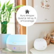 Crane Personal Ultrasonic Cool Mist Tabletop Humidifier 0.2-Gallon For Rooms 160 sq. ft. White