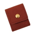 thumbnail image 3 of Mini estuche de viaje para joyas, 3 unidades, para guardar anillos, amuletos y joyas. Marrón, 3 of 7