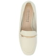 thumbnail image 5 of Journee Womens Wrenn Wide Width Slip On Square Toe Loafer Dress Flats, 5 of 10