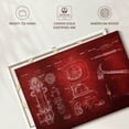 thumbnail image 6 of Elephant Stock Firefighter Patents Wall Art - Horizontal Canvas Wall Art - Living Room Wall Decor - Our America Canvas - Red And Brown Decor - 12" x 8", 6 of 8