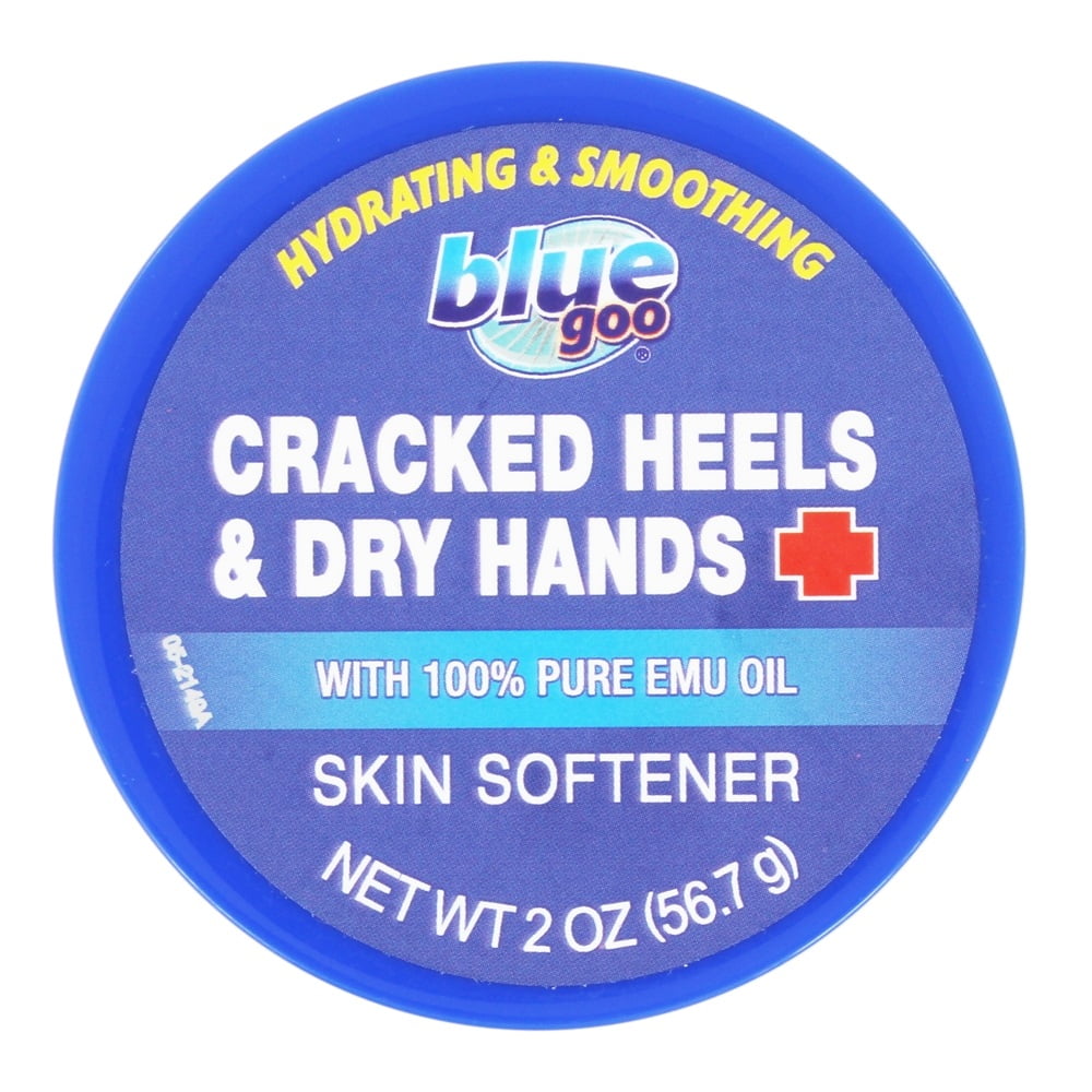 Blue Goo Cracked Heel Foot Softener with Emu Oil Beeswax