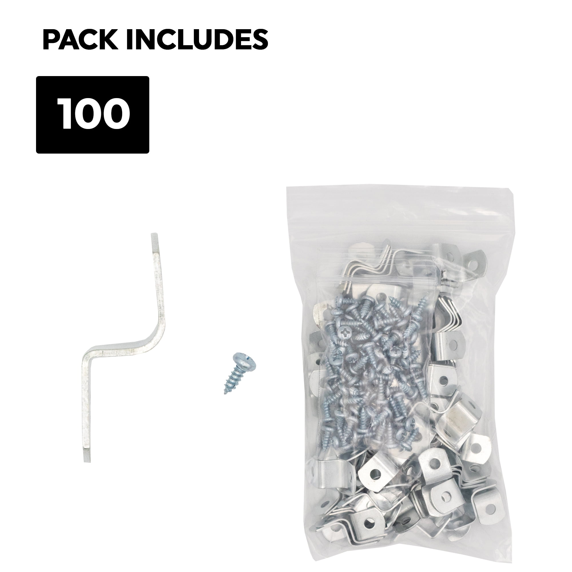Canvas Offset Clips 1/2 Inch 100/Pkg