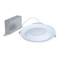 thumbnail image 2 of Halo 3010018 6 in. 8.5W Plastic LED Canless Recessed Downlight, Matte White, 2 of 3