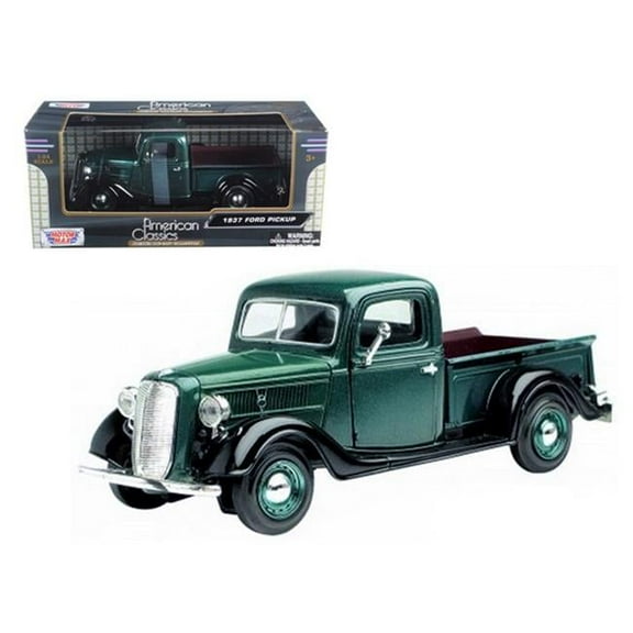 Motormax  1937 Ford Pickup Truck Green 1-24 Diecast Car Model - Green