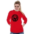 thumbnail image 4 of Koi Fish Ying Yang Balance Symbolic Plus Size Long Sleeve Graphic Tee Shirt Brisco Brands 3X, 4 of 5
