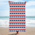 thumbnail image 4 of TIELUTT Summer 4th of July Polyester 70X150CM Fabric Beach Towel Printing Quick Kick Board Swimmer Kids Dinosaur Inflatable Pool Float Exercise Swimming Training Belt Back Float Floating Mattress for, 4 of 4