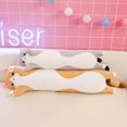 thumbnail image 3 of Venta caliente transfronteriza almohada larga para gato muñeco de peluche muñeca de comercio exterior al por mayor muñeca de dibujos animados almohada para dormir en las piernas, 3 of 5