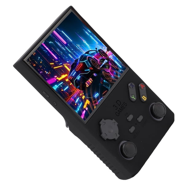 Consola De Videojuegos De Mano, Consola De Juegos De Mano Retro, Tarjeta De Almacenamiento De 256 GB, Pantalla De 4.0 Pulgadas 720x720, Altavoz De 8W, Con Altavoces Estéreo De