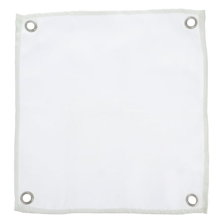 

1Pc Practical Fire Resistance Blanket Heat-resistant Tableware Place Mat (White)