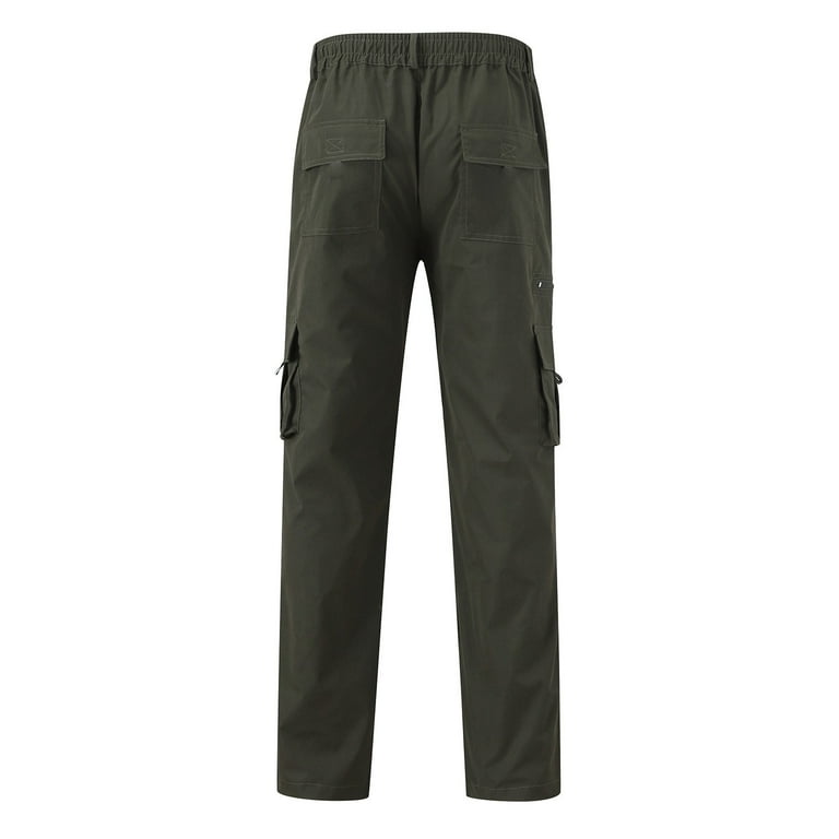 Men's Relaxed Fit Cargo Pants With Stretch Cargo Pant With