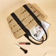 thumbnail image 5 of CoCopeaunts Straw Bag for women, Summer Beach Bag Woven Hobo Handbag Shoulder Bag Tote Bag Top Handle Bag with Silk Belt, 5 of 5