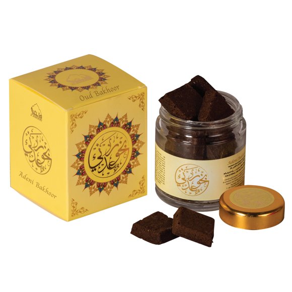 Incienso Dukhni Yemeni Oud Bakhoor, tarro de 40 g, mezcla floral cálida