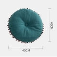 thumbnail image 5 of Round Pumpkin Ethnic Style Floor Pillow, Meditation Floor Pillow Floor Cushions Large Handmade Pillows Seating Decorative Cushion for Yoga Living Room (Blue), 5 of 5