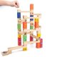 thumbnail image 1 of Bloques de construcción DIY ensamblados educativos para niños de pista de mármol de madera de 52 piezas-- oso de fresa Electrónica, 1 of 2