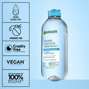 (2 pack) Garnier SkinActive Micellar Cleansing Water All in 1 Waterproof Makeup Remover, Face Cleanser, 13.5 fl oz