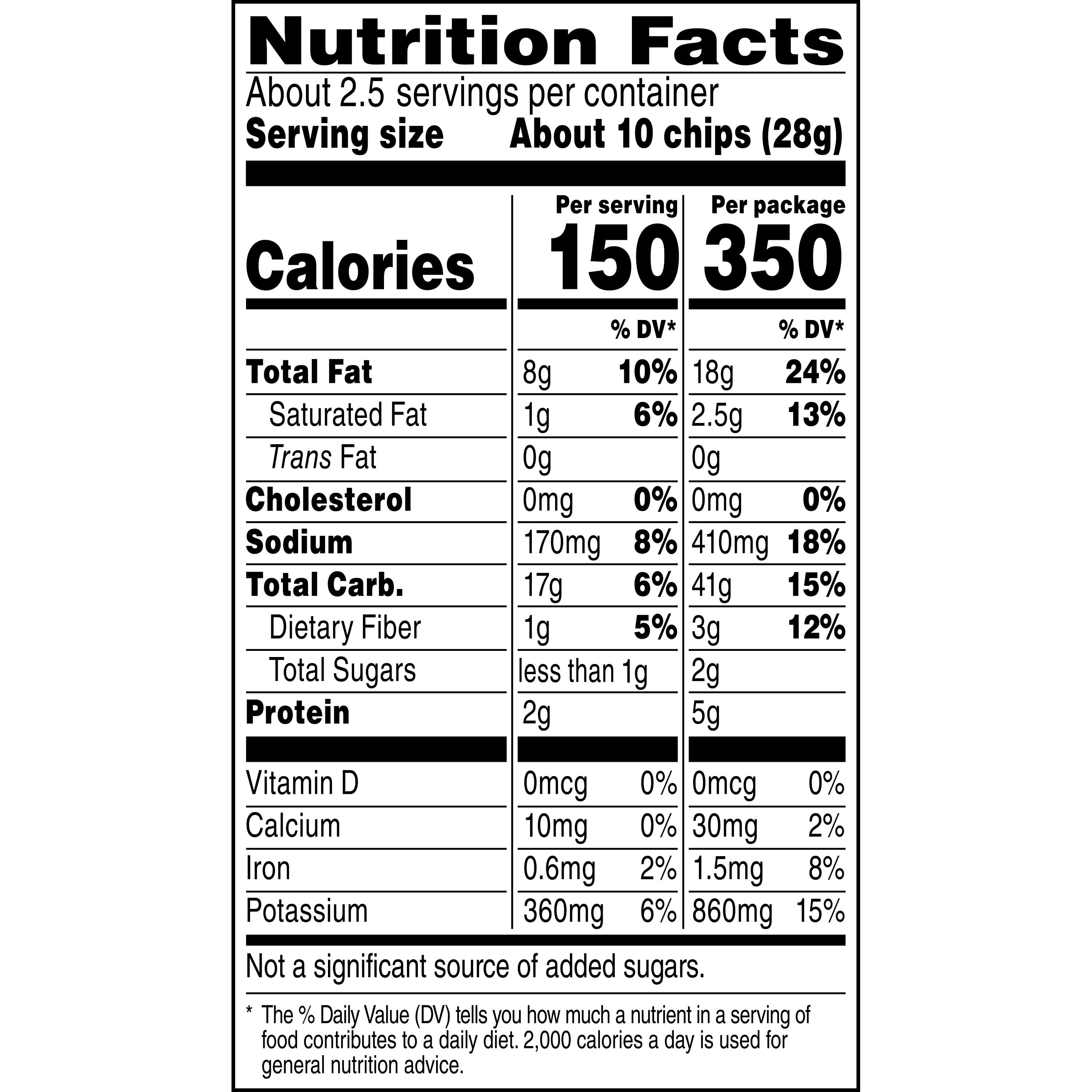 Ruffles Double Crunch Hot Wings Flavored Potato Chips, 2.375 oz Bag