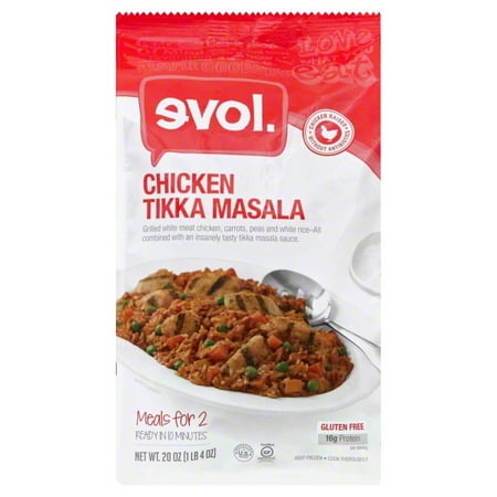 Evol Chicken Tikka Masala 20 oz. Bag